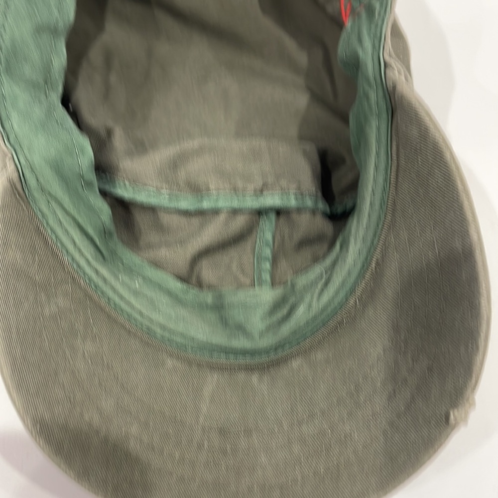 Army Green Distressed Hat - Picture 7 of 7